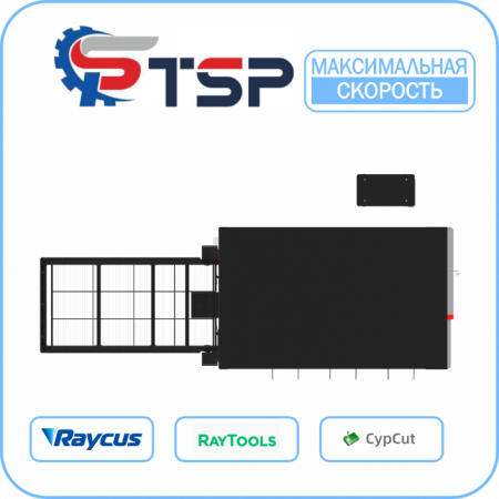 Волоконный Лазерный станок TSP P6 6000x2000мм
